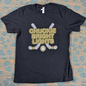 Barstool Sports Chuckie Bright Lights Bruins Charlie McAvoy Medium Black